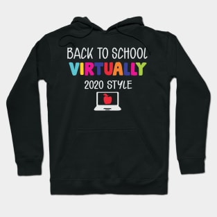 back to school virtually 2020 style Hoodie